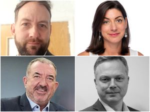 New Shropshire Chamber board directors (clockwise from top left): Matt Laws, Felicity Wingrove, Alastair Dawes and Andy Begley