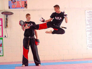 Supporting image for story: Best foot forward for Shropshire fight club