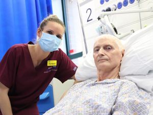 Supporting image for story: Granddad whose heart stopped for ten minutes reunited with 'hero' off-duty nurse who saved his life