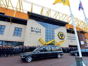 Supporting image for story: Wolves players, friends and family pay their respects to John 'Foz' Hendley