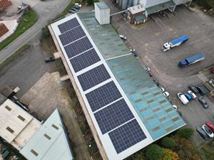 The project, which included full roof repairs and solar PV system installation, was completed in just eight weeks