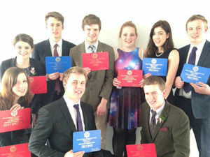 Supporting image for story: Success to speak of for Shropshire's young farmers