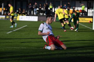 Conor Wilkinson scores from the spot for Walsall (Owen Russell)