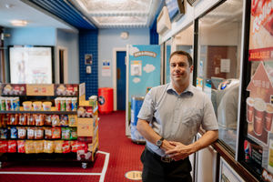 Majestic Cinema in Bridgnorth. Manager James Frizzell