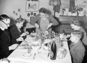 Supporting image for story: 'Monroe Doctrine echoes in Trump’s approach to Europe, says reader' - Your Letters plus a Bridgnorth family’s festive table in a 1944 picture from the archive