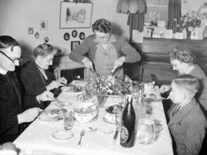 Supporting image for story: 'Monroe Doctrine echoes in Trump’s approach to Europe, says reader' - Your Letters plus a Bridgnorth family’s festive table in a 1944 picture from the archive