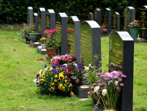 The row erupted around what can and can't be placed on graves and headstones, according to the Diocese of Lichfield