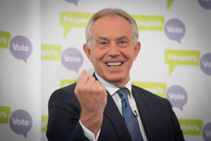 Former prime minister Tony Blair