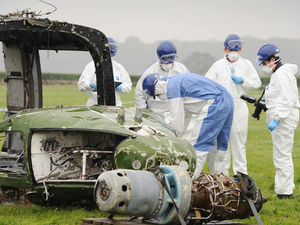 Supporting image for story: In pictures: Dummy 'disaster' for Shropshire 999 workers