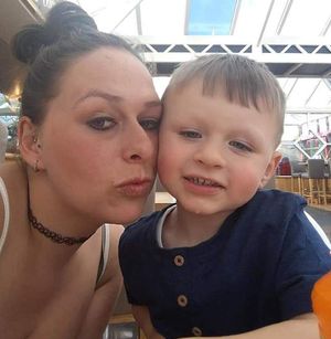 Danielle with son Oliver