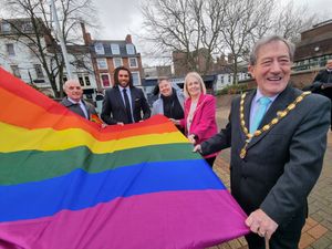 Supporting image for story: Rainbow flag raised in Wolverhampton to celebrate LGBT History Month