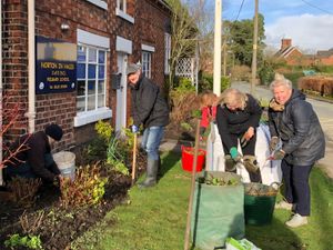 Supporting image for story: Village volunteers off the mark for Bloom competition preparations