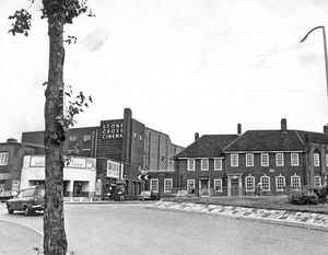 Stone Cross, West Bromwich. showing the Clifton Cinema