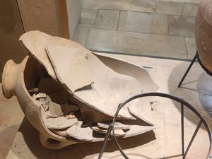Supporting image for story: Four-year-old boy accidentally smashes rare 3,500-year-old jar at Israeli museum
