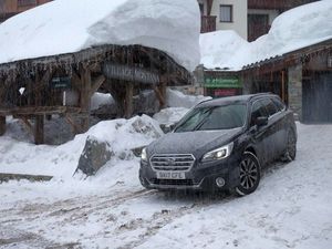 Supporting image for story: Taking on the mountain in the Subaru Outback