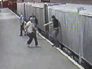 Supporting image for story: Yob throws man at moving train at Shrewsbury station