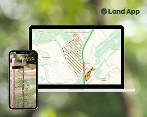 Screenshots of Land App’s new Agroforestry Designer Toolkit 