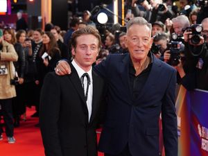 Supporting image for story: Jeremy Allen White says he wore hand-painted contact lenses to play Springsteen