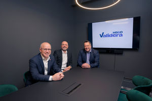 L-R: Lee Glover, director of Validera, Stuart Grosvenor,
partner / director at HB&O, and Mark Ashfield, managing director at HB&O