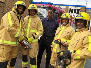 Supporting image for story: Just four turn up for Shropshire brigade's recruitment day