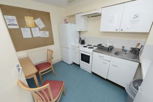 This is how the kitchens looked before the refurbishment