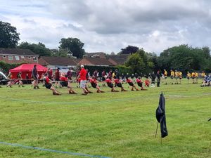 Supporting image for story: Communities pull together at Shropshire tug of war event