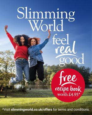 Free Recipe Book when you join before 31st January when you commit to 6 or 12 weeks slimming success