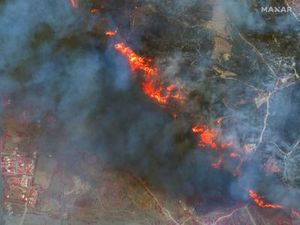 Supporting image for story: Travel agent’s lifeline help amid Greece wildfires