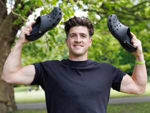 Supporting image for story: Presenter Danny Campbell to run 10k race in Crocs in memory of late brother