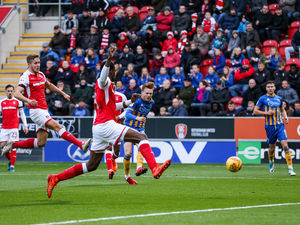 Supporting image for story: Rotherham 1 Shrewsbury Town 2 - Report and pictures