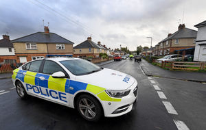 Two men were stabbed on Kilvert Road in Wednesbury on Thursday.