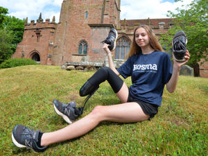 Supporting image for story: Brave Shropshire girl, 12, ready to take on next charity challenge 