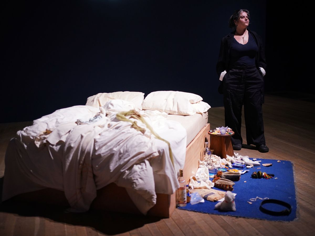 Artist Dame Tracey Emin says My Bed installation is like a ‘crime scene’