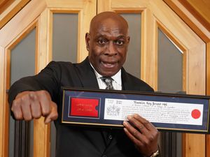 Supporting image for story: Boxer Frank Bruno says City of London award ‘means more to me than my MBE’