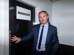AFC Telford United boss Kevin Wilkin on his first day at the New Bucks Head