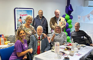Talkin' Tables event at West Brom Building Society's Tipton branch