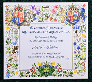 Kim Hatton's invitation. She said the process had started with an unexpected email and had gone from there.