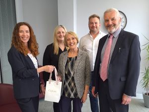 Supporting image for story:  How retiring Oswestry receptionist Irene has made a difference to her business and charity   