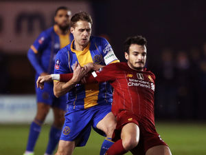 Supporting image for story: Shrewsbury's Dave Edwards hails the 'magic of the cup' after draw with Liverpool