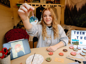 Supporting image for story: Arty Annie opens her own business