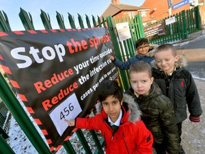 Supporting image for story: Pupils help point out dangers of Covid-19