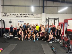 One of the many hours completed, supported by the incredible people of our gym and local community
