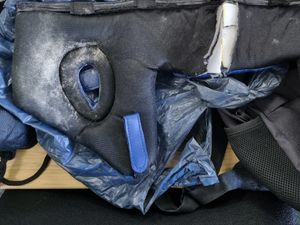 Supporting image for story: Police find £250,000 worth of heroin sewn inside boxing head guards and gloves