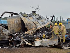 Supporting image for story: Almost £3,000 raised for Market Drayton family who had home destroyed in fire