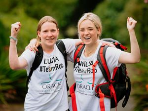 Supporting image for story: Friends complete 210-mile trek to raise thousands in memory of dad