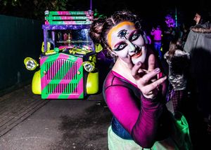 Scarefest actors hard at work