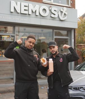 Reepa and Jeevan Johal said the burger came out of wanting to mark landmark moments with a collaboration between food and music