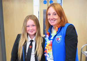 Emma Edge with Poppy Sutter