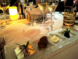 Foie gras in Relais & Châteaux's Le Champagne restaurant