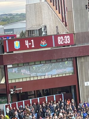Aston Villa v Newcastle